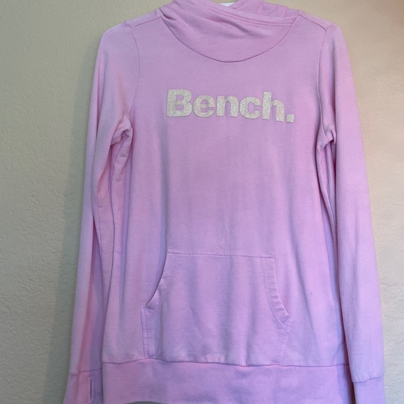 Pink BENCH athletic hoodie - Picture 2 of 7
